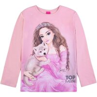 TOPModel Langarmshirt Shirt Janet Hündchen pink nectar