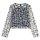 ENERGIERS Bluse Trägertop Langarm Tüllshirt anthrazit