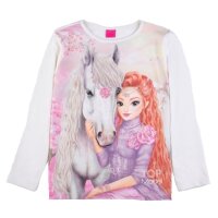 TOPModel Lexy Pyjama Pferd Schlafanzug lang snow white rosa