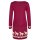 Happy Girls Kleid Langarm Strickkleid Einhorn Herz berry