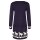 Happy Girls Kleid Langarm Strickkleid Einhorn Herz navy