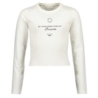 Blue seven Mädchen Langarmshirt Awesome offwhite