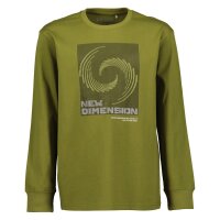 Blue Seven Jungen Langarmshirt new dimension grün
