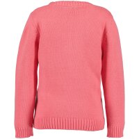 Blue Seven Mädchen Pullover Strickpullover Einhorngesicht lachs