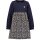 Blue Seven Mädchen Sweatkleid Blümchen Kleid Langarm nachtblau