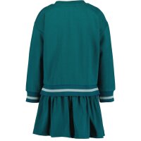 Blue Seven Mädchen Sweatkleid Kleid Langarm petrolgrün
