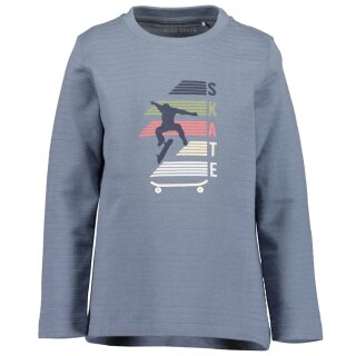 Blue Seven Jungen Langarmshirt T-Shirt Langarm Skate mittelblau