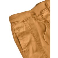 BÒBOLI Hose Gabardine gefüttert weizen gelb