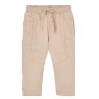 BÒBOLI Hose Gabardine gefüttert lein beige