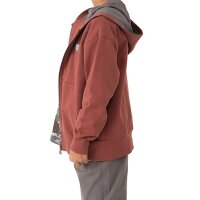 BÒBOLI Jungen Sweatjacke angeraut Jacke Kapuze...