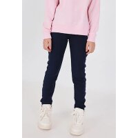 BÒBOLI Mädchen Hose angeraut marine blau