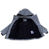 Outburst Mädchen Steppjacke Winterjacke reflektierend silber camouflage