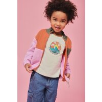Blue Seven Mädchen Langarmshirt be kind off-white