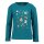 Blue Seven Mädchen Langarmshirt Waldwandern petrol grün