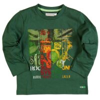BÒBOLI Langarmshirt grün Rock it