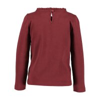 Blue Seven Mädchen Langarmshirt Mädchen burgund