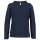 Blue Seven Mädchen Langarmshirt Herz nachtblau