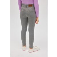 Ysabel Mora warme Thermo Leggings Taschen Jeanslook gris...