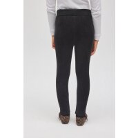 Ysabel Mora warme Ripp Thermo Leggings schwarz