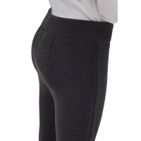 Ysabel Mora warme Ripp Thermo Leggings schwarz