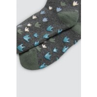 Ysabel Mora 3er Pack Jungen Thermosocken Stoppersocken Strümpfe Dino bunt