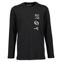 Blue Seven Jungen Langarmshirt create schwarz