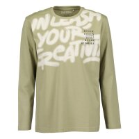 Blue Seven Jungen Langarmshirt brave souls teegrün