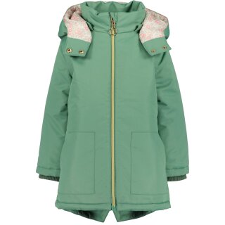Blue Seven Mädchen Parka Jacke Winterjacke grün