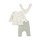 Blue Seven Baby Jungen 3tlg. Set Langarmshirt Hose Tuch
