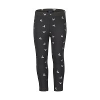 Blue Seven Sweat Leggings anthrazit Motiv Schwan