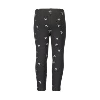 Blue Seven Sweat Leggings anthrazit Motiv Schwan
