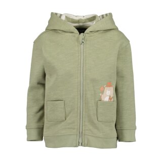 Blue Seven Baby Jungen Sweatjacke teegrün