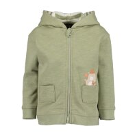 Blue Seven Baby Jungen Sweatjacke teegrün