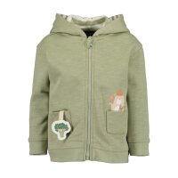 Blue Seven Baby Jungen Sweatjacke teegrün