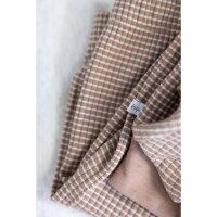 Feetje Jungen Schlafanzug Pyjama lang Waffel braun