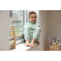 Feetje Jungen Schlafanzug Pyjama lang Waffel grün