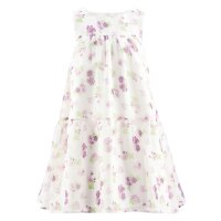 Happy girls Sommerkleid Blumen ärmellos purple