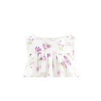 Happy girls Sommerkleid Blumen ärmellos purple
