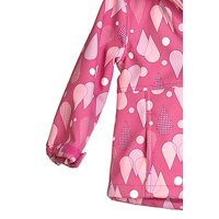 Outburst Baby Mädchen Softshelljacke Jacke Tropfen rosa