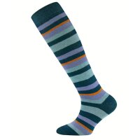 Ewers Kniestrümpfe 2er Pack Streifen Dino navy blau...