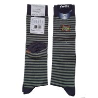 Ewers Jungen Kniestrümpfe Ringel graphit khaki Gr....