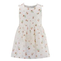 Happy girls Kleid ärmellos Sommerkleid Erdbeeren ecru