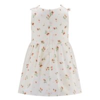 Happy girls Kleid ärmellos Sommerkleid Erdbeeren ecru