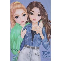 TOPModel T-Shirt Christy + Talita serenity blue