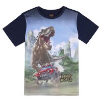 Dino World Dinosaurier T-Rex Jeep T-Shirt navy blazer