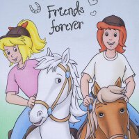 Bibi und Tina Mädchen T-Shirt Friends forever ice...