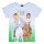 Bibi und Tina Mädchen T-Shirt Friends forever ice water blue