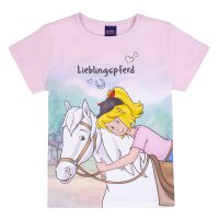 Bibi und Tina Mädchen T-Shirt Lieblingspferd Sabrina...