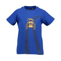 Blue Seven Jungen T-Shirt Traktor ocean blau
