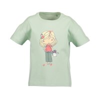 Blue Seven Mädchen T-Shirt Blumenmädchen gletscher